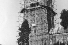 Church restoration, c.1952