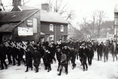 Band Marching Through Well Close Square