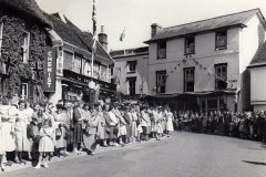 Crowds Await The Queen Mother