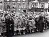 Crowds Await The Arrival Of Princess Matgaret