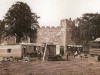 Castle Meadow with Fair vehicles