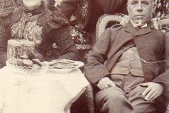 John, Sarah Anne and James Mason Martin c1901