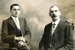 Percy Fiske and his father Herbert