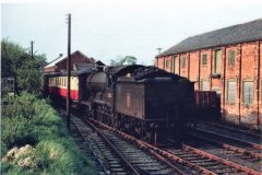 Passenger train 1958
