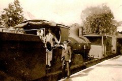Framlingham station, c.1930