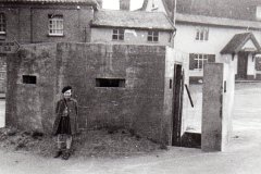 Concrete Pill Box, Well Close Square c.1944