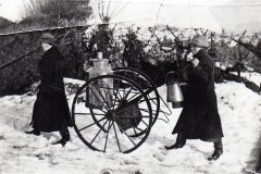 Milk Delivery In The Snow