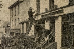 Electricity showroom fire. November 3 1955