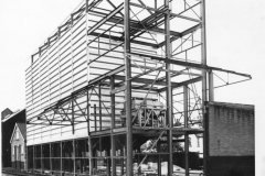 Station Road Silos_under_construction, 1964